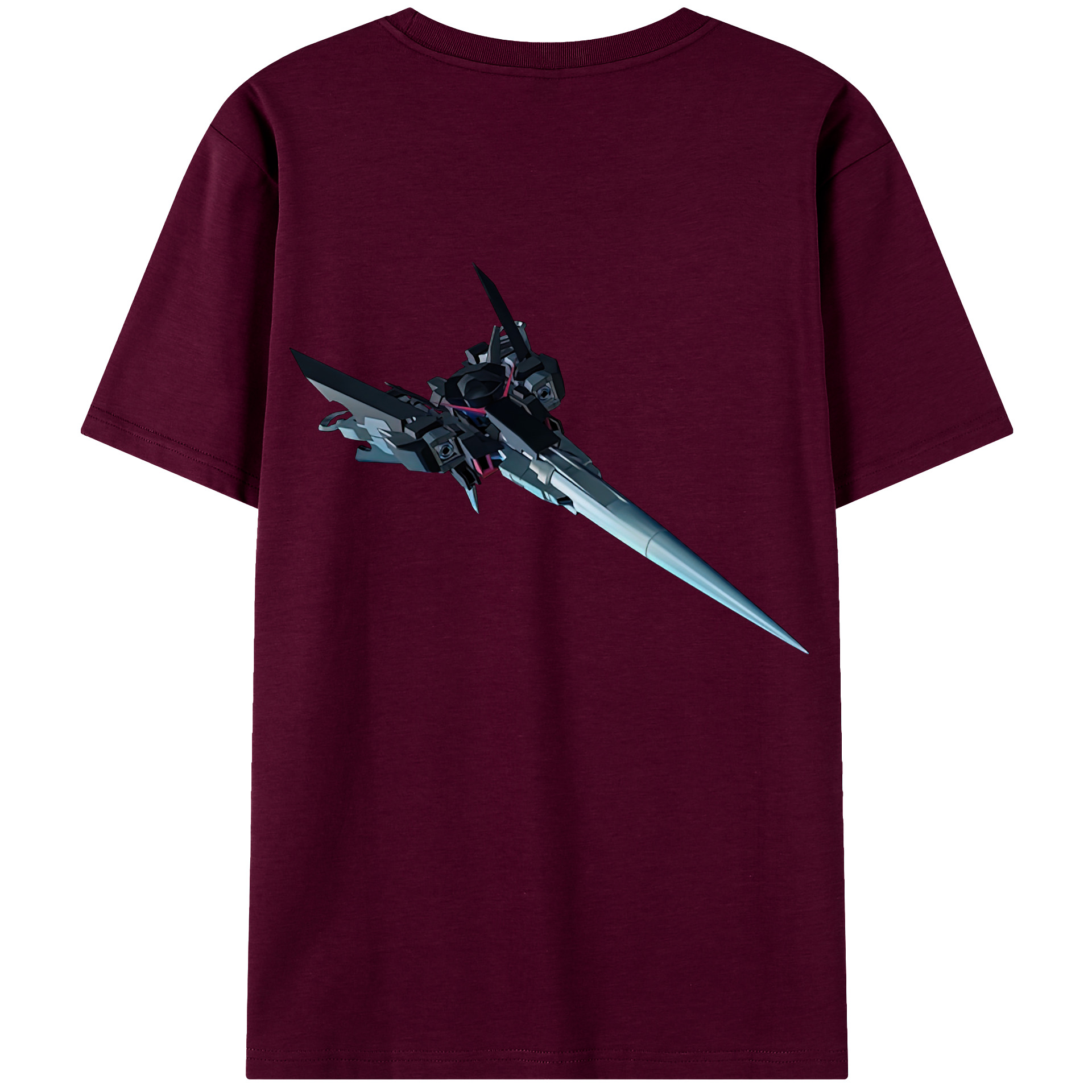 （画像用） 機動戦士ガンダム Mobile Suit Gundam レディース半袖Tシャツ(バックプリント)
